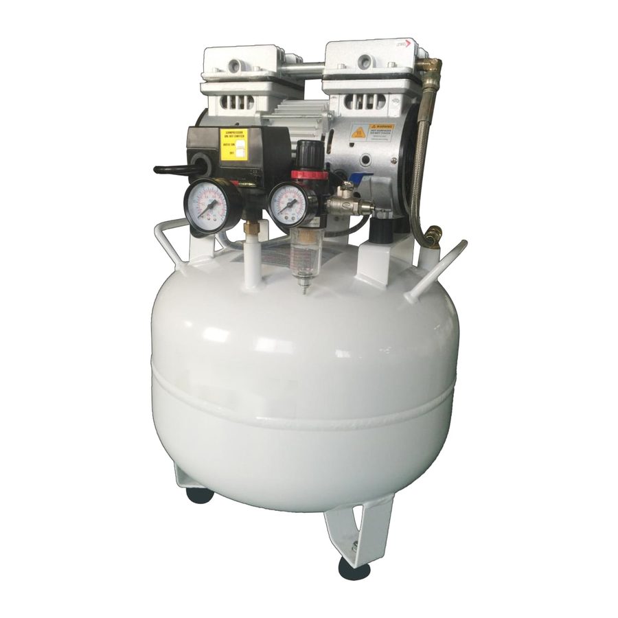 Silent Oil Free Air Compressor AETHER 38 B Standard