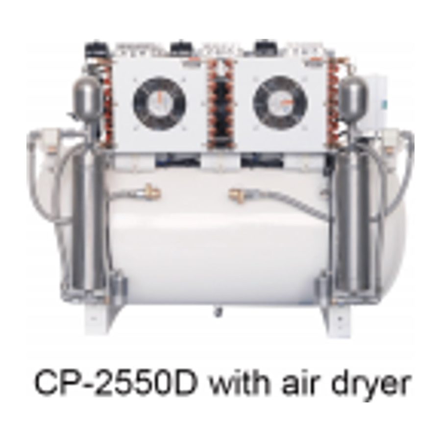 Silent Oil Free Air Compressor DL-2550D