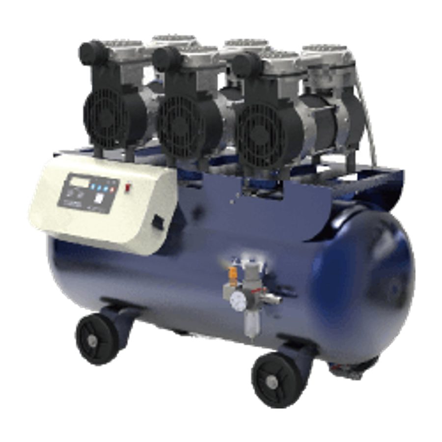 Silent Oil Free Air Compressor DL-DA805 Digital control