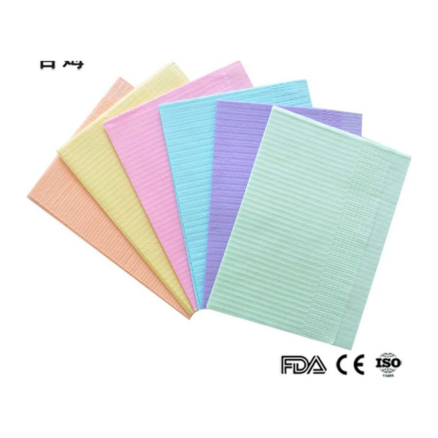 Dental Bib Dental Bib 33*45cm 2*17+8g CE