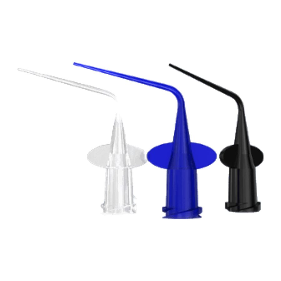 Plastic bent needle Plastic bent needle The inner diameter of the apical head was 0.25mm, and the ou