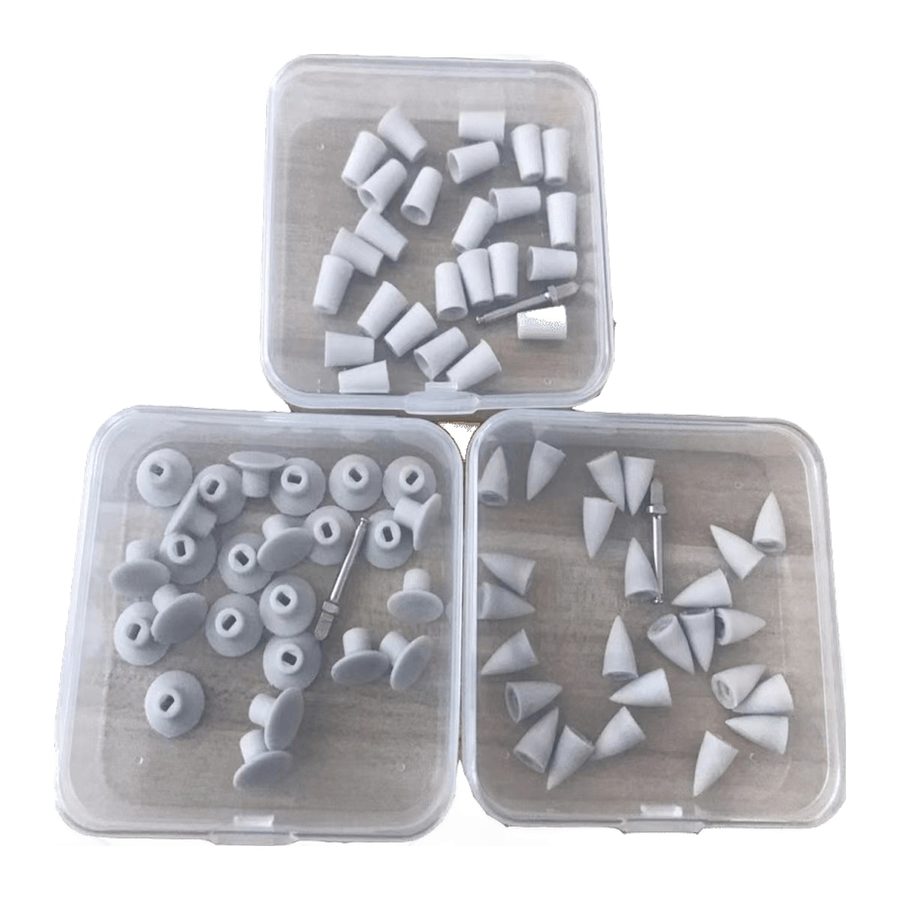 polishing head(Silicon ion) polishing head(Silicon ion) Silicon ions, A box of 25 heads and 1 shank