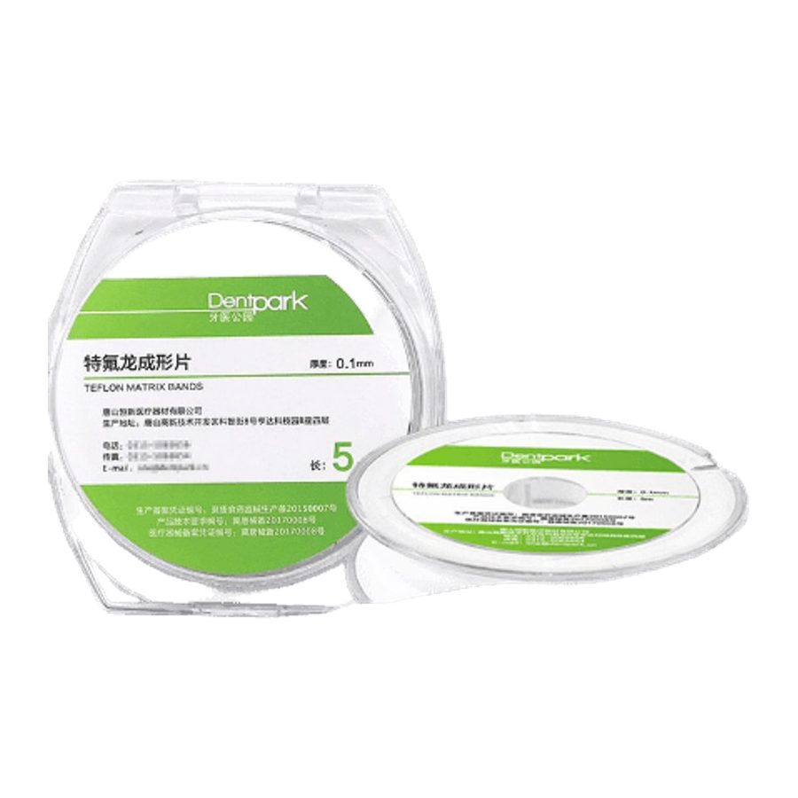 Teflon forming sheet Teflon forming sheet Thickness 0.1mm, length 5m, width 10mm